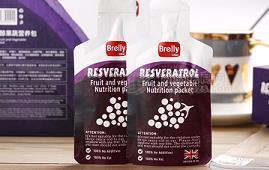 贝勒丽白藜芦醇果蔬营养包30ml*10袋 整盒招商