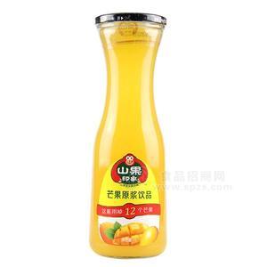 山果印象芒果原漿飲品1L
