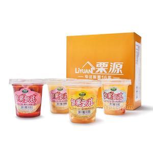栗源多果多滋糖水型水果罐头组合238gx8杯