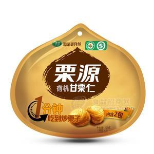 栗源甘栗仁板栗休闲食品100g