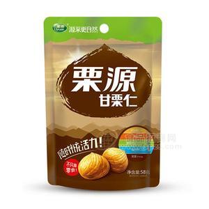 栗源甘栗仁板栗休闲食品58g