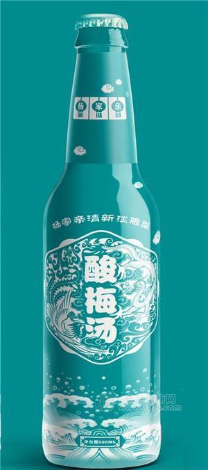 楊家親酸梅湯  500ml玻璃瓶（清新淡雅型）