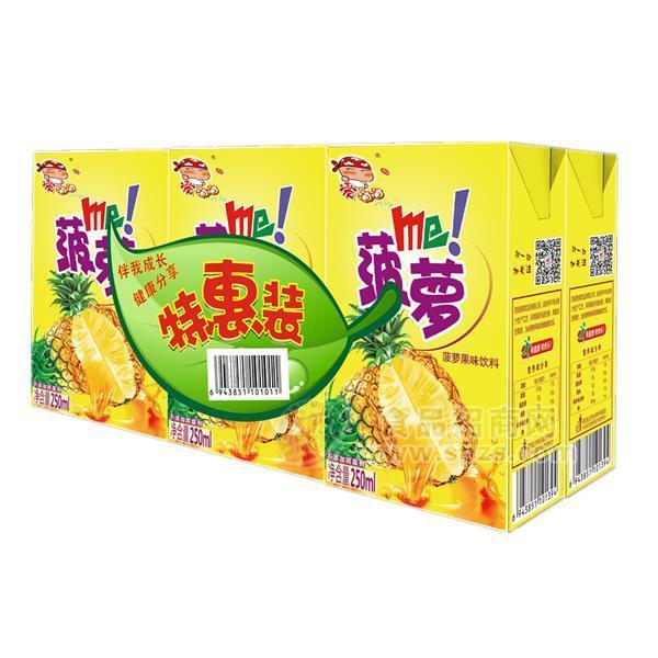 愛泡泡菠蘿六聯(lián)包250ml