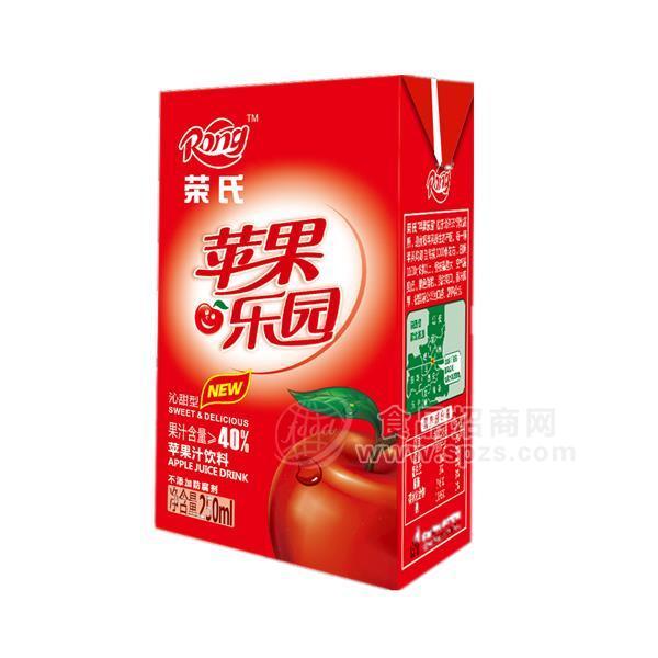 榮氏蘋果樂園紅蘋果汁飲料250ml