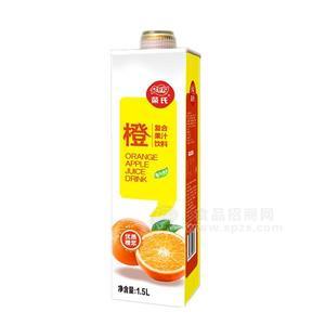 榮氏橙子味復(fù)合果汁飲料1