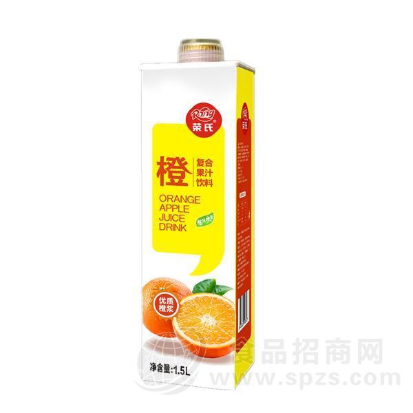 荣氏橙子味复合果汁饮料1