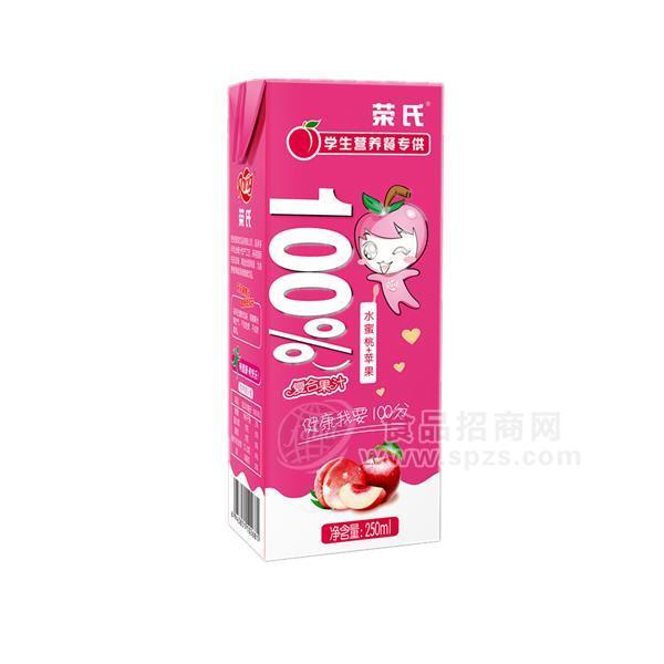 榮氏水蜜桃+蘋果復(fù)合果汁飲料250ml