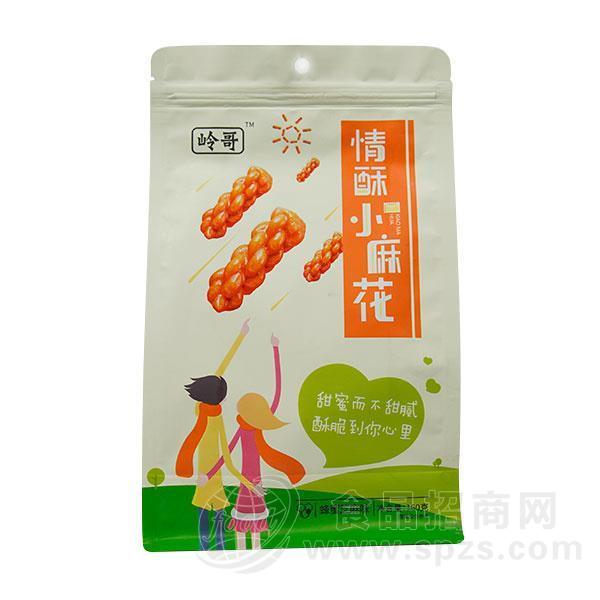 岭哥情酥小麻花休闲食品蜂蜜芝麻味 160g