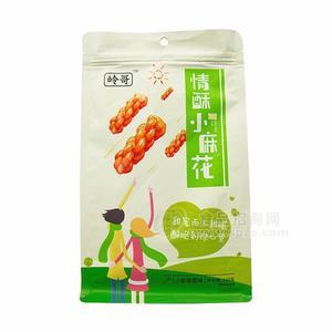 嶺哥情酥小麻花休閑食品小愛香蔥味 160g