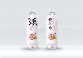 消烦轻泡悦心水苏打气泡水百香果味