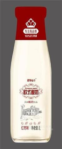 欧式酸奶1升