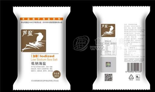 蘆鹽 食鹽 海鹽 加碘 低鈉