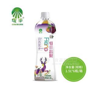 恒豐百香果汁飲料1.5L大瓶裝飲料