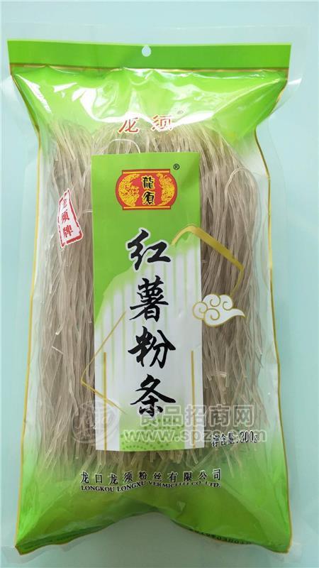 龍須 龍口粉絲 廠家直供 紅薯粉條300g招商