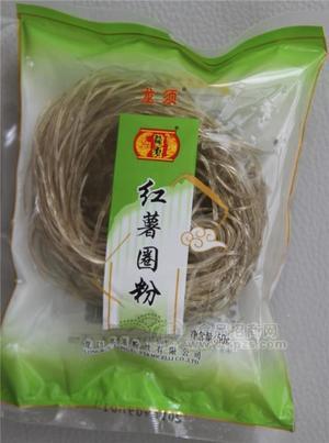 龍須 龍口粉絲 廠家直供 紅薯圈粉50g招商