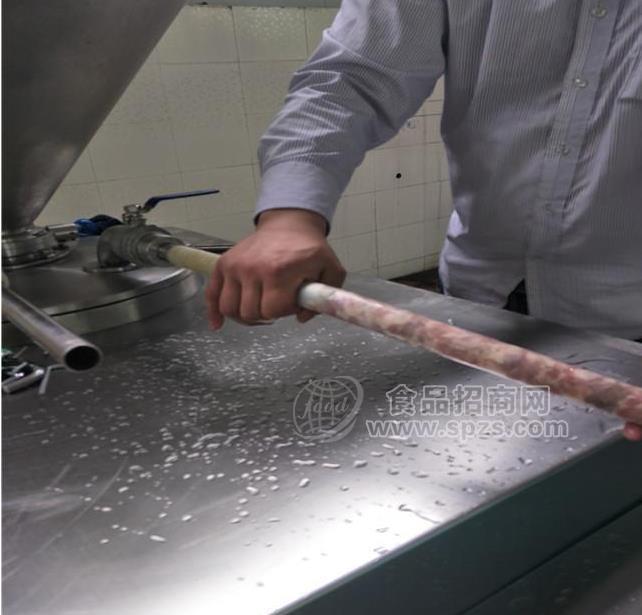 气动定量自动扭结灌肠机宠物食品肠加工设备液压灌肠机
