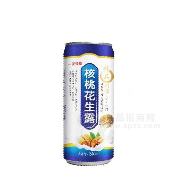 一見(jiàn)鐘情核桃花生露植物蛋白飲料240ml