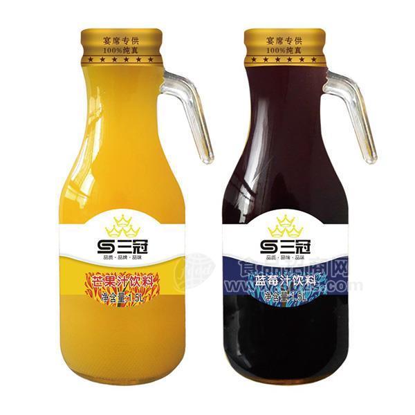 三冠果汁飲料1.5l