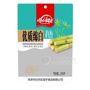 吻心時(shí)光優(yōu)質(zhì)棉白糖300g