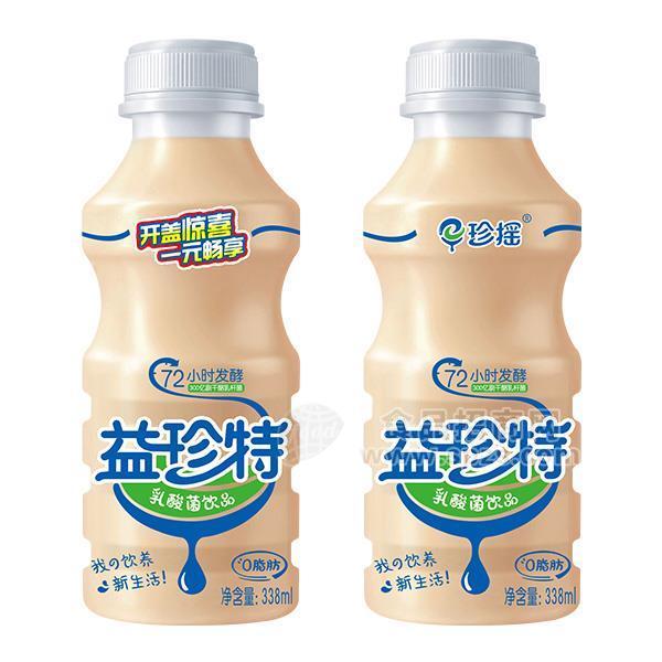 珍搖益珍特發(fā)酵直飲乳酸菌338ml*12