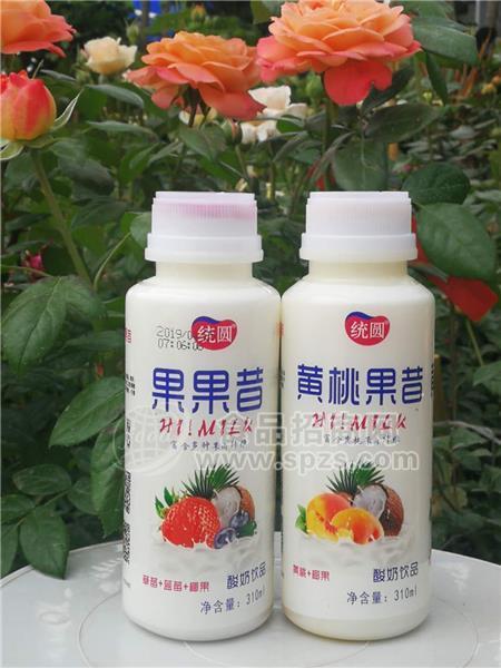 統(tǒng)圓果果昔酸奶飲品310ml