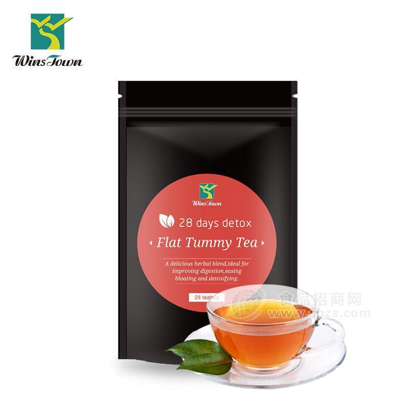万松堂出口澳洲美国非洲28天 Fit Flat tummy tea 14天养生茶 teatox招商