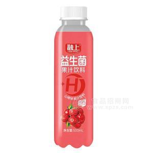 融上山楂味益生菌果汁飲料500ml