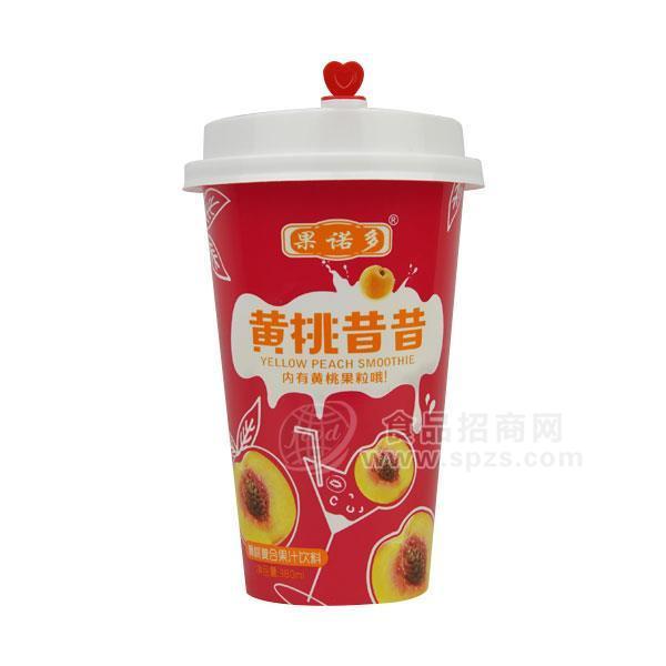 果诺多黄桃昔昔黄桃复合果汁饮料380ml