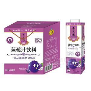 喜之缘 蓝莓汁饮料1lx6瓶