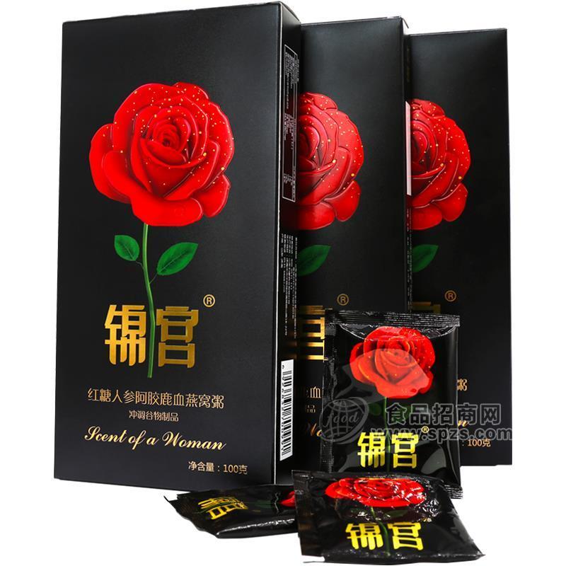 锦宫红糖人参阿胶鹿血燕窝粥
