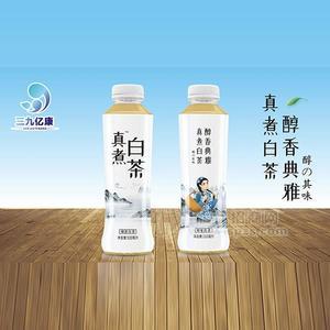 三九億康真煮白茶蜂蜜白茶飲料瓶裝500ml