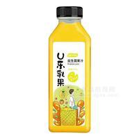 u樂(lè)乳果菠蘿蘋果味益生菌果汁飲料345ml