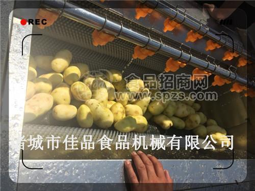 諸城佳品毛輥清洗機 椰子殼清洗機，胡蘿卜清洗機，1500型毛刷去皮機 蔬菜去皮機價格