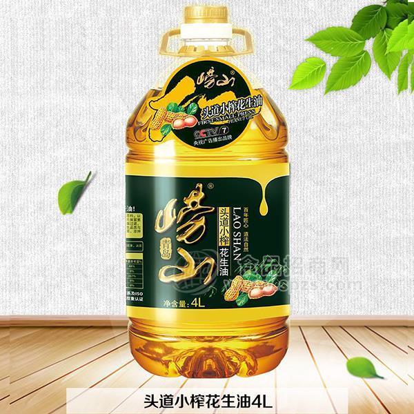 头道小榨花生油4L