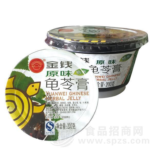 金钱原味龟苓膏200g