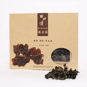田坤道 东北山珍黑木耳干鲜调味品礼盒装150g