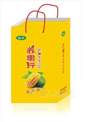悦冠养果行芒果汁礼盒招商