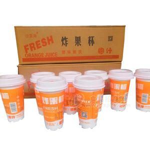 沙漠海炸果杯橙汁酷飲橙子味400ml