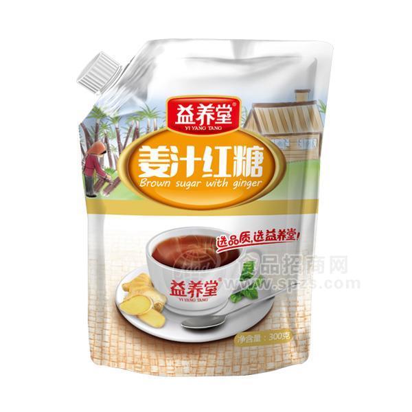 益养堂姜汁红糖吸嘴装300g 