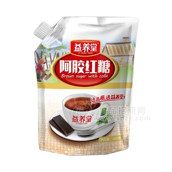 益養(yǎng)堂阿膠紅糖吸嘴裝300g