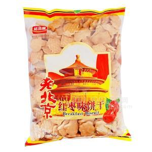 铭品源老北京红枣味饼干430g
