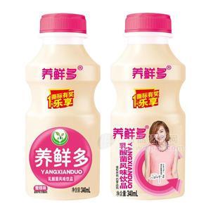 養(yǎng)鮮多蜜桃味味乳酸菌風(fēng)味飲品340ml