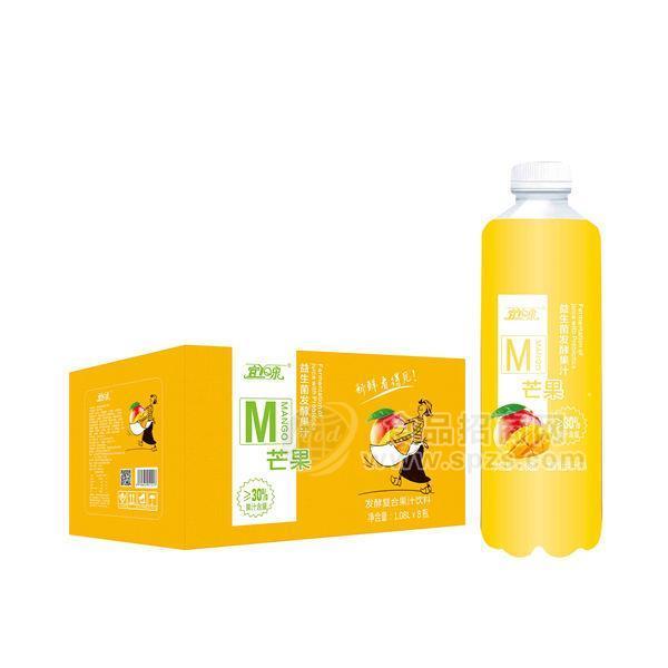 ·宜泉发酵芒果复合果汁饮料1.08Lx8瓶 