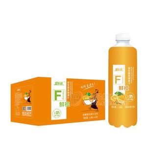 宜泉发酵鲜橙复合果汁饮料1.08Lx8瓶