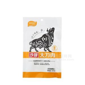 朱志远沙嗲大刀肉素食面制品108g