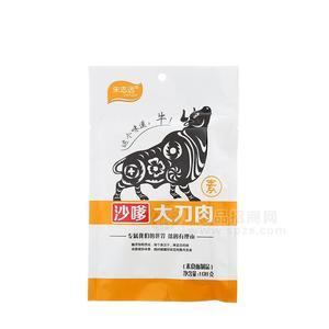 朱志遠(yuǎn)沙嗲大刀肉素食面制品108g