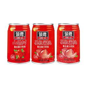 领露果粒蜜桃复合果汁饮料招商310ml