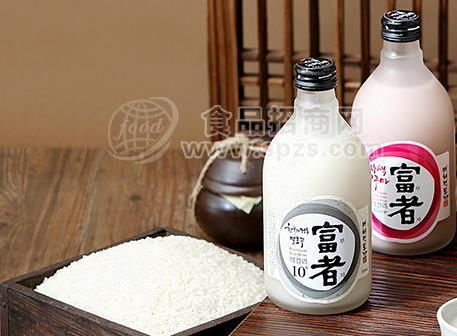 韩国富者牌米酒招商