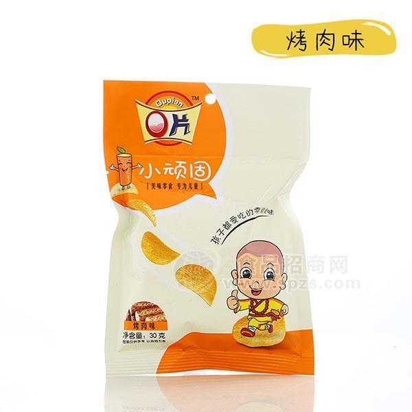 ·O片小顽固烤肉味山药片休闲食品30g 