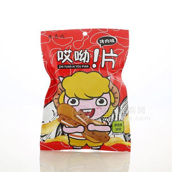 ·朱志远哎呦！烤肉味山药片38g 
